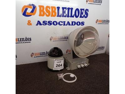LOTE 264 - 01 CÂMERA DOME MARCA PIXORD. (NO ESTADO) ATENÇÃO! FAZER A VISITAÇÃO ANTES DE ARREMATAR, NÃO SABEMOS SE FUNCIONA. LEILÃO NÃO TEM GARANTIA E NEM DEVOLUÇÃO, SUJEITO A POSSÍVEIS AVARIAS VISÍVEIS/OCULTAS E/OU AUSÊNCIA DE COMPONENTES.