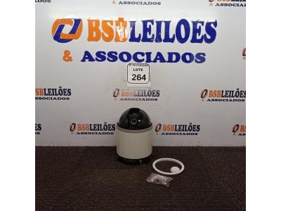 LOTE 264 - 01 CÂMERA DOME MARCA PIXORD. (NO ESTADO) ATENÇÃO! FAZER A VISITAÇÃO ANTES DE ARREMATAR, NÃO SABEMOS SE FUNCIONA. LEILÃO NÃO TEM GARANTIA E NEM DEVOLUÇÃO, SUJEITO A POSSÍVEIS AVARIAS VISÍVEIS/OCULTAS E/OU AUSÊNCIA DE COMPONENTES.