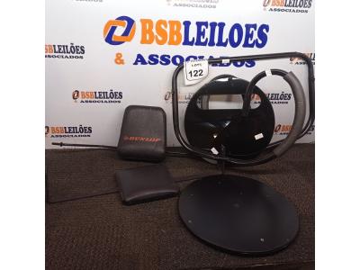 LOTE 122 - 01 APARELHO PARA ABDOMINAL INCOMPLETO. (NO ESTADO) ATENÇÃO! FAZER A VISITAÇÃO ANTES DE ARREMATAR, NÃO SABEMOS SE FUNCIONA. LEILÃO NÃO TEM GARANTIA E NEM DEVOLUÇÃO, SUJEITO A POSSÍVEIS AVARIAS VISÍVEIS/OCULTAS E/OU AUSÊNCIA DE COMPONENTES.