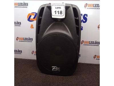 LOTE 118 - 01 CAIXA DE SOM PZPROPASSIVE PX-12. (NO ESTADO) ATENÇÃO! FAZER A VISITAÇÃO ANTES DE ARREMATAR, NÃO SABEMOS SE FUNCIONA. LEILÃO NÃO TEM GARANTIA E NEM DEVOLUÇÃO, SUJEITO A POSSÍVEIS AVARIAS VISÍVEIS/OCULTAS E/OU AUSÊNCIA DE COMPONENTES.
