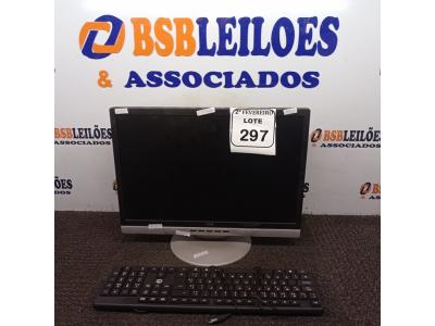 LOTE 297 -  01 MONITOR AOC. (NO ESTADO) ATENÇÃO! FAZER A VISITAÇÃO ANTES DE ARREMATAR, NÃO SABEMOS SE FUNCIONA. LEILÃO NÃO TEM GARANTIA E NEM DEVOLUÇÃO, SUJEITO A POSSÍVEIS AVARIAS VISÍVEIS/OCULTAS E/OU AUSÊNCIA DE COMPONENTES.
