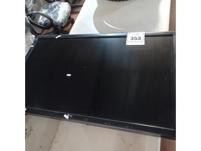 LOTE 353 -  01 MONITOR LG 42”. (NO ESTADO) ATENÇÃO! FAZER A VISITAÇÃO ANTES DE ARREMATAR, NÃO SABEMOS SE FUNCIONA. LEILÃO NÃO TEM GARANTIA E NEM DEVOLUÇÃO, SUJEITO A POSSÍVEIS AVARIAS VISÍVEIS/OCULTAS E/OU AUSÊNCIA DE COMPONENTES.