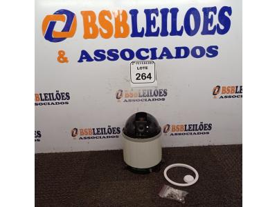 LOTE 264 - 01 CÂMERA DOME MARCA PIXORD. (NO ESTADO) ATENÇÃO! FAZER A VISITAÇÃO ANTES DE ARREMATAR, NÃO SABEMOS SE FUNCIONA. LEILÃO NÃO TEM GARANTIA E NEM DEVOLUÇÃO, SUJEITO A POSSÍVEIS AVARIAS VISÍVEIS/OCULTAS E/OU AUSÊNCIA DE COMPONENTES.
