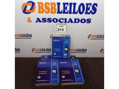 LOTE 215 - 05 REFLETORES DE LED AMBIENTE EXTERNO 100W CADA(NOVO). (NO ESTADO) ATENÇÃO! FAZER A VISITAÇÃO ANTES DE ARREMATAR, NÃO SABEMOS SE FUNCIONA. LEILÃO NÃO TEM GARANTIA E NEM DEVOLUÇÃO, SUJEITO A POSSÍVEIS AVARIAS VISÍVEIS/OCULTAS E/OU AUSÊNCIA DE COMPONENTES.