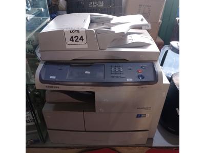 LOTE 424 - 01 IMPRESSORA MULTIFUNCIONAL MODELO MULTI XPRESS 6555NX MARCA SAMSUNG. (NO ESTADO) ATENÇÃO! FAZER A VISITAÇÃO ANTES DE ARREMATAR, NÃO SABEMOS SE FUNCIONA. LEILÃO NÃO TEM GARANTIA E NEM DEVOLUÇÃO, SUJEITO A POSSÍVEIS AVARIAS VISÍVEIS/OCULTAS E/OU AUSÊNCIA DE COMPONENTES.