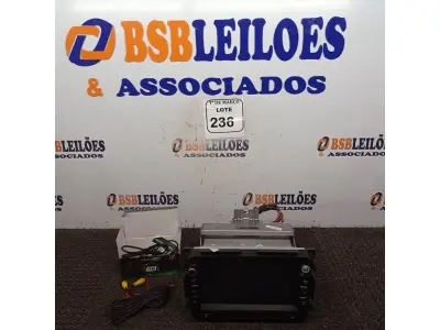 LOTE 236 - 01 CENTRAL MULTIMÍDIA WINGS PLAY 2. (NO ESTADO) ATENÇÃO! FAZER A VISITAÇÃO ANTES DE ARREMATAR, NÃO SABEMOS SE FUNCIONA. LEILÃO NÃO TEM GARANTIA E NEM DEVOLUÇÃO, SUJEITO A POSSÍVEIS AVARIAS VISÍVEIS/OCULTAS E/OU AUSÊNCIA DE COMPONENTES.