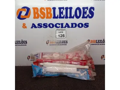 LOTE 126 - 01 LOTE COM VÁRIAS HASTE PARA CHUVEIRO ELÉTRICO. (NOVO) (NO ESTADO) ATENÇÃO! FAZER A VISITAÇÃO ANTES DE ARREMATAR, NÃO SABEMOS SE FUNCIONA. LEILÃO NÃO TEM GARANTIA E NEM DEVOLUÇÃO, SUJEITO A POSSÍVEIS AVARIAS VISÍVEIS/OCULTAS E/OU AUSÊNCIA DE COMPONENTES.