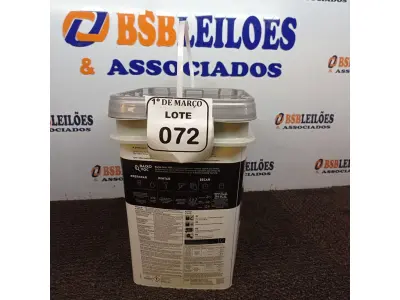 LOTE 072 - 01 GALÃO DE TINTA SUVINIL DE 18L PARA INTERIOR/EXTERIOR ACABAMENTO FOSCO BRANCO. (NOVO) (NO ESTADO) ATENÇÃO! FAZER A VISITAÇÃO ANTES DE ARREMATAR, NÃO SABEMOS SE FUNCIONA. LEILÃO NÃO TEM GARANTIA E NEM DEVOLUÇÃO, SUJEITO A POSSÍVEIS AVARIAS VISÍVEIS/OCULTAS E/OU AUSÊNCIA DE COMPONENTES.