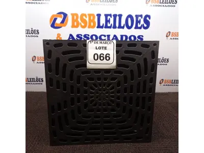 LOTE 066 - 01 CAIXA COLETORA DE ÁGUA PLUVIAL. (NOVO) (NO ESTADO) ATENÇÃO! FAZER A VISITAÇÃO ANTES DE ARREMATAR, NÃO SABEMOS SE FUNCIONA. LEILÃO NÃO TEM GARANTIA E NEM DEVOLUÇÃO, SUJEITO A POSSÍVEIS AVARIAS VISÍVEIS/OCULTAS E/OU AUSÊNCIA DE COMPONENTES.