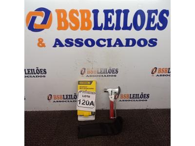 LOTE 120 - 01 MARTELO MULTIFUNCIONAL. (NOVO) (NO ESTADO) ATENÇÃO! FAZER A VISITAÇÃO ANTES DE ARREMATAR, NÃO SABEMOS SE FUNCIONA. LEILÃO NÃO TEM GARANTIA E NEM DEVOLUÇÃO, SUJEITO A POSSÍVEIS AVARIAS VISÍVEIS/OCULTAS E/OU AUSÊNCIA DE COMPONENTES.