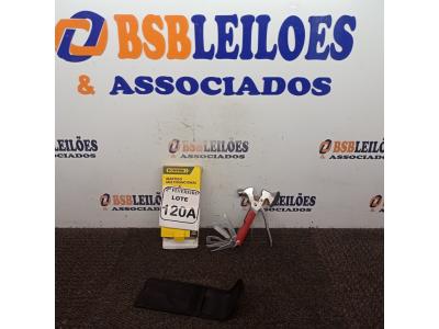 LOTE 120 - 01 MARTELO MULTIFUNCIONAL. (NOVO) (NO ESTADO) ATENÇÃO! FAZER A VISITAÇÃO ANTES DE ARREMATAR, NÃO SABEMOS SE FUNCIONA. LEILÃO NÃO TEM GARANTIA E NEM DEVOLUÇÃO, SUJEITO A POSSÍVEIS AVARIAS VISÍVEIS/OCULTAS E/OU AUSÊNCIA DE COMPONENTES.