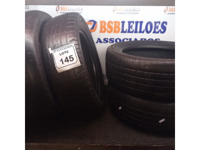 LOTE 145 - 04 PNEUS 205/55 ARO 16. (NO ESTADO) ATENÇÃO! FAZER A VISITAÇÃO ANTES DE ARREMATAR, NÃO SABEMOS SE FUNCIONA. LEILÃO NÃO TEM GARANTIA E NEM DEVOLUÇÃO, SUJEITO A POSSÍVEIS AVARIAS VISÍVEIS/OCULTAS E/OU AUSÊNCIA DE COMPONENTES.