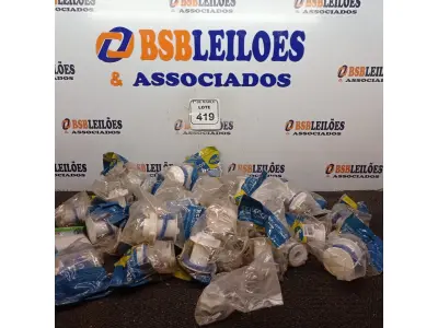 LOTE 419 - 01 LOTE COM VÁLVULA DE ESCOAMENTO BRANCO DE 1,1/4. (NO ESTADO) ATENÇÃO! FAZER A VISITAÇÃO ANTES DE ARREMATAR, NÃO SABEMOS SE FUNCIONA. LEILÃO NÃO TEM GARANTIA E NEM DEVOLUÇÃO, SUJEITO A POSSÍVEIS AVARIAS VISÍVEIS/OCULTAS E/OU AUSÊNCIA DE COMPONENTES.