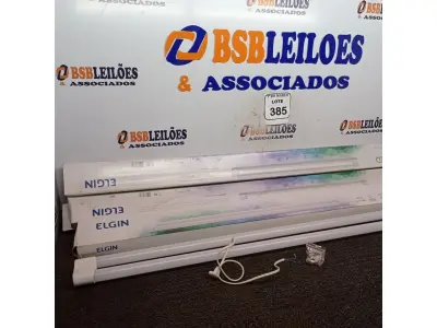 LOTE 385 - 04 LÂMPADAS DE LED ELGIN BIVOLTS. (NO ESTADO) ATENÇÃO! FAZER A VISITAÇÃO ANTES DE ARREMATAR, NÃO SABEMOS SE FUNCIONA. LEILÃO NÃO TEM GARANTIA E NEM DEVOLUÇÃO, SUJEITO A POSSÍVEIS AVARIAS VISÍVEIS/OCULTAS E/OU AUSÊNCIA DE COMPONENTES.