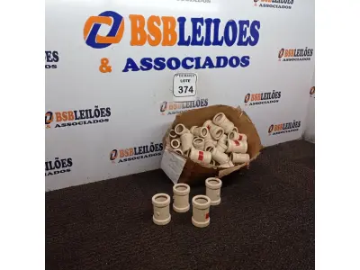 LOTE 374 - 01 LOTE COM LUVAS DE CORRER DN35MM E DN28MM. (NO ESTADO) ATENÇÃO! FAZER A VISITAÇÃO ANTES DE ARREMATAR, NÃO SABEMOS SE FUNCIONA. LEILÃO NÃO TEM GARANTIA E NEM DEVOLUÇÃO, SUJEITO A POSSÍVEIS AVARIAS VISÍVEIS/OCULTAS E/OU AUSÊNCIA DE COMPONENTES.
