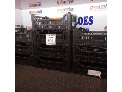 LOTE 302 - 10 CESTAS ORGANIZADORAS. (NO ESTADO) ATENÇÃO! FAZER A VISITAÇÃO ANTES DE ARREMATAR, NÃO SABEMOS SE FUNCIONA. LEILÃO NÃO TEM GARANTIA E NEM DEVOLUÇÃO, SUJEITO A POSSÍVEIS AVARIAS VISÍVEIS/OCULTAS E/OU AUSÊNCIA DE COMPONENTES.