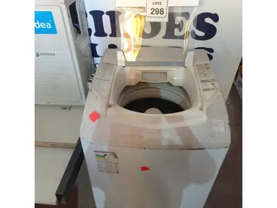 LOTE 298 - 01 MÁQUINA DE LAVAR -ROUPAS BRASTEMP 8KG 127VOLTS. (NO ESTADO) ATENÇÃO! FAZER A VISITAÇÃO ANTES DE ARREMATAR, NÃO SABEMOS SE FUNCIONA. LEILÃO NÃO TEM GARANTIA E NEM DEVOLUÇÃO, SUJEITO A POSSÍVEIS AVARIAS VISÍVEIS/OCULTAS E/OU AUSÊNCIA DE COMPONENTES.