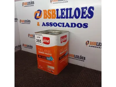LOTE 265 - 01 LATA DE TINTA 16L/ 18L INTERIORES/EXTERIORES ACRÍLICO FOSCO IQUINE BASE C. (NOVO) (NO ESTADO) ATENÇÃO! FAZER A VISITAÇÃO ANTES DE ARREMATAR, NÃO SABEMOS SE FUNCIONA. LEILÃO NÃO TEM GARANTIA E NEM DEVOLUÇÃO, SUJEITO A POSSÍVEIS AVARIAS VISÍVEIS/OCULTAS E/OU AUSÊNCIA DE COMPONENTES.