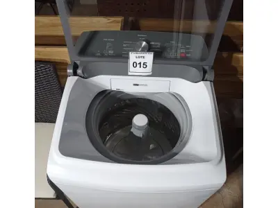 LOTE 015 - 01 MÁQUINA DE LAVAR ROUPA BRASTEMP 12KG  220V MODELO BWR12ABBNACA (WASHER).  (NO ESTADO EM QUE SE ENCONTRA. SUJEITO A AVARIAS OCULTAS/VISÍVEIS.) BJ7382J