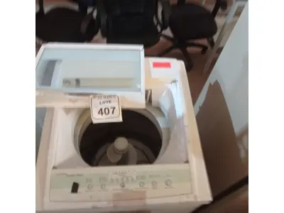 LOTE 407 - 01 MÁQUINA DE LAVAR ROUPAS BRASTEMP 06KG E 01 FOGÃO 04 BOCAS. (NO ESTADO) ATENÇÃO! FAZER A VISITAÇÃO ANTES DE ARREMATAR, NÃO SABEMOS SE FUNCIONA. LEILÃO NÃO TEM GARANTIA E NEM DEVOLUÇÃO, SUJEITO A POSSÍVEIS AVARIAS VISÍVEIS/OCULTAS E/OU AUSÊNCIA DE COMPONENTES.