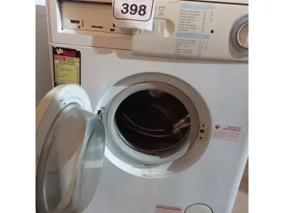 LOTE 398 - 01 MÁQUINA DE LAVAR 5KG MARCA ELECTROLUX 220V. (NO ESTADO) ATENÇÃO! FAZER A VISITAÇÃO ANTES DE ARREMATAR, NÃO SABEMOS SE FUNCIONA. LEILÃO NÃO TEM GARANTIA E NEM DEVOLUÇÃO, SUJEITO A POSSÍVEIS AVARIAS VISÍVEIS/OCULTAS E/OU AUSÊNCIA DE COMPONENTES.