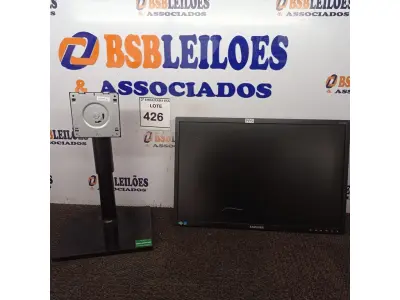 LOTE 426 - 01 MONITOR SAMSUNG 04J4HCLMA01150B. (NO ESTADO EM QUE SE ENCONTRA. SUJEITO A AVARIAS OCULTAS/VISÍVEIS.)