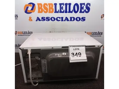 LOTE 349 - 01 MICRO-ONDAS LG 127 (MICROWAVE). (NO ESTADO EM QUE SE ENCONTRA. SUJEITO A AVARIAS OCULTAS/VISÍVEIS.) BF8671F