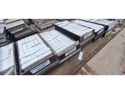 LOTE 011 - APROXIMADAMENTE 26,04 M² DE REVESTIMENTO PAREDE LIVERPOOL WHITE 7X24CM - PORTOBELLO