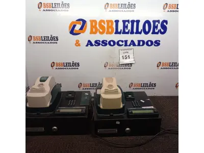 LOTE 151 - 02 RELÓGIOS DE PONTO TELEMÁTICA CODIN.  (NO ESTADO) ATENÇÃO! FAZER A VISITAÇÃO ANTES DE ARREMATAR, NÃO SABEMOS SE FUNCIONA. LEILÃO NÃO TEM GARANTIA E NEM DEVOLUÇÃO, SUJEITO A POSSÍVEIS AVARIAS VISÍVEIS/OCULTAS E/OU AUSÊNCIA DE COMPONENTES.