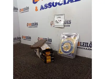 LOTE 100 - 02 DISCOS DIAMANTADO CONTÍNUO E 04 MASSAS P/CALAFETAR MARCA VONDER. (NOVO) (NO ESTADO) ATENÇÃO! FAZER A VISITAÇÃO ANTES DE ARREMATAR, NÃO SABEMOS SE FUNCIONA. LEILÃO NÃO TEM GARANTIA E NEM DEVOLUÇÃO, SUJEITO A POSSÍVEIS AVARIAS VISÍVEIS/OCULTAS E/OU AUSÊNCIA DE COMPONENTES.