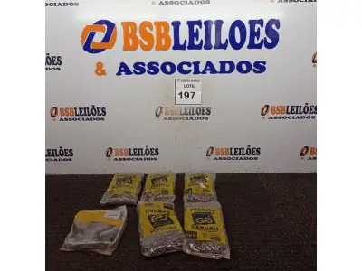 LOTE 197 - 6KG DE PREGO MARCA GERDAU. (NOVO) (NO ESTADO) ATENÇÃO! FAZER A VISITAÇÃO ANTES DE ARREMATAR, NÃO SABEMOS SE FUNCIONA. LEILÃO NÃO TEM GARANTIA E NEM DEVOLUÇÃO, SUJEITO A POSSÍVEIS AVARIAS VISÍVEIS/OCULTAS E/OU AUSÊNCIA DE COMPONENTES.