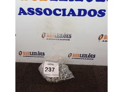 LOTE 237 - 01 LOTE COM DIVERSOS PARAFUSOS. (NOVO) (NO ESTADO) ATENÇÃO! FAZER A VISITAÇÃO ANTES DE ARREMATAR, NÃO SABEMOS SE FUNCIONA. LEILÃO NÃO TEM GARANTIA E NEM DEVOLUÇÃO, SUJEITO A POSSÍVEIS AVARIAS VISÍVEIS/OCULTAS E/OU AUSÊNCIA DE COMPONENTES.