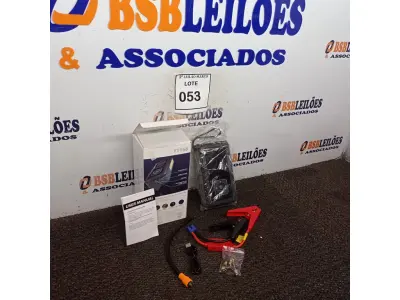 LOTE 053 - 01 CALIBRADOR DE AR PORTÁTIL E AUXILIAR DE PARTIDA. (NO ESTADO) ATENÇÃO! FAZER A VISITAÇÃO ANTES DE ARREMATAR, NÃO SABEMOS SE FUNCIONA. LEILÃO NÃO TEM GARANTIA E NEM DEVOLUÇÃO, SUJEITO A POSSÍVEIS AVARIAS VISÍVEIS/OCULTAS E/OU AUSÊNCIA DE COMPONENTES.