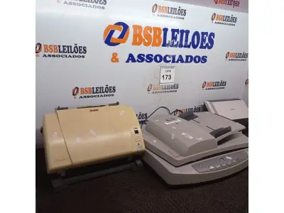 LOTE 173 - 03 SCANNER’S MARCAS E MODELOS DIVERSOS. (NO ESTADO) ATENÇÃO! FAZER A VISITAÇÃO ANTES DE ARREMATAR, NÃO SABEMOS SE FUNCIONA. LEILÃO NÃO TEM GARANTIA E NEM DEVOLUÇÃO, SUJEITO A POSSÍVEIS AVARIAS VISÍVEIS/OCULTAS E/OU AUSÊNCIA DE COMPONENTES.