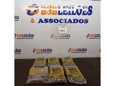 LOTE 197 - 6KG DE PREGO MARCA GERDAU. (NOVO) (NO ESTADO) ATENÇÃO! FAZER A VISITAÇÃO ANTES DE ARREMATAR, NÃO SABEMOS SE FUNCIONA. LEILÃO NÃO TEM GARANTIA E NEM DEVOLUÇÃO, SUJEITO A POSSÍVEIS AVARIAS VISÍVEIS/OCULTAS E/OU AUSÊNCIA DE COMPONENTES.