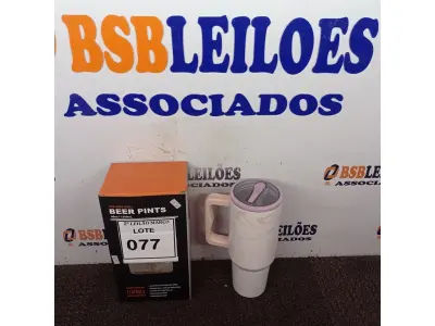 LOTE 077 - 01 COPO TÉRMICO BEER PINTS 1.200ML. (NO ESTADO) ATENÇÃO! FAZER A VISITAÇÃO ANTES DE ARREMATAR, NÃO SABEMOS SE FUNCIONA. LEILÃO NÃO TEM GARANTIA E NEM DEVOLUÇÃO, SUJEITO A POSSÍVEIS AVARIAS VISÍVEIS/OCULTAS E/OU AUSÊNCIA DE COMPONENTES.