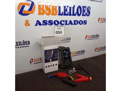 LOTE 050 - 01 CALIBRADOR DE AR PORTÁTIL E AUXILIAR DE PARTIDA. (NO ESTADO) ATENÇÃO! FAZER A VISITAÇÃO ANTES DE ARREMATAR, NÃO SABEMOS SE FUNCIONA. LEILÃO NÃO TEM GARANTIA E NEM DEVOLUÇÃO, SUJEITO A POSSÍVEIS AVARIAS VISÍVEIS/OCULTAS E/OU AUSÊNCIA DE COMPONENTES.