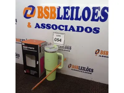 LOTE 054 - 01 COPO TÉRMICO BEER PINTS 1.200ML. (NO ESTADO) ATENÇÃO! FAZER A VISITAÇÃO ANTES DE ARREMATAR, NÃO SABEMOS SE FUNCIONA. LEILÃO NÃO TEM GARANTIA E NEM DEVOLUÇÃO, SUJEITO A POSSÍVEIS AVARIAS VISÍVEIS/OCULTAS E/OU AUSÊNCIA DE COMPONENTES.