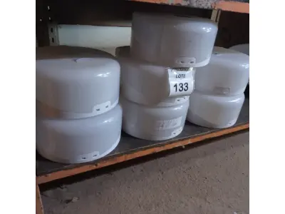LOTE 133 - 05 DISPENSES P/PAPEL. (NO ESTADO) ATENÇÃO! FAZER A VISITAÇÃO ANTES DE ARREMATAR, NÃO SABEMOS SE FUNCIONA. LEILÃO NÃO TEM GARANTIA E NEM DEVOLUÇÃO, SUJEITO A POSSÍVEIS AVARIAS VISÍVEIS/OCULTAS E/OU AUSÊNCIA DE COMPONENTES.