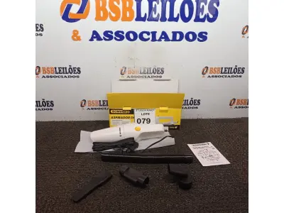 LOTE 079 - 01 ASPIRADOR DE PÓ PORTÁTIL BOMVINK. (NO ESTADO) ATENÇÃO! FAZER A VISITAÇÃO ANTES DE ARREMATAR, NÃO SABEMOS SE FUNCIONA. LEILÃO NÃO TEM GARANTIA E NEM DEVOLUÇÃO, SUJEITO A POSSÍVEIS AVARIAS VISÍVEIS/OCULTAS E/OU AUSÊNCIA DE COMPONENTES.