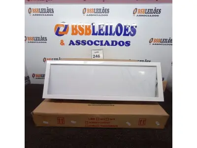 LOTE 246 - 04 LUMINÁRIAS DE EMBUTIR MARCA LUMILUZ. (NO ESTADO) ATENÇÃO! FAZER A VISITAÇÃO ANTES DE ARREMATAR, NÃO SABEMOS SE FUNCIONA. LEILÃO NÃO TEM GARANTIA E NEM DEVOLUÇÃO, SUJEITO A POSSÍVEIS AVARIAS VISÍVEIS/OCULTAS E/OU AUSÊNCIA DE COMPONENTES.