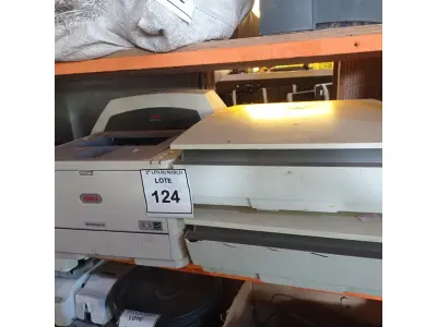 LOTE 124 - 03 SCANNER’S MARCA KODAK E 01 IMPRESSORA MARCA OK. (NO ESTADO) ATENÇÃO! FAZER A VISITAÇÃO ANTES DE ARREMATAR, NÃO SABEMOS SE FUNCIONA. LEILÃO NÃO TEM GARANTIA E NEM DEVOLUÇÃO, SUJEITO A POSSÍVEIS AVARIAS VISÍVEIS/OCULTAS E/OU AUSÊNCIA DE COMPONENTES.