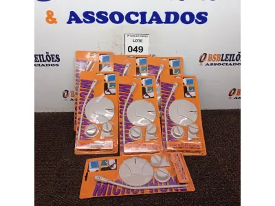 LOTE 049 - 07 MICROFONES PARA COMPUTADOR VIA PS2 HN-008. (NOVO) (NO ESTADO) ATENÇÃO! FAZER A VISITAÇÃO ANTES DE ARREMATAR, NÃO SABEMOS SE FUNCIONA. LEILÃO NÃO TEM GARANTIA E NEM DEVOLUÇÃO, SUJEITO A POSSÍVEIS AVARIAS VISÍVEIS/OCULTAS E/OU AUSÊNCIA DE COMPONENTES.