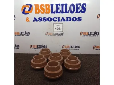 LOTE 193 - 06 UNIÃO SOLDÁVEL 75MM. (NO ESTADO) ATENÇÃO! FAZER A VISITAÇÃO ANTES DE ARREMATAR, NÃO SABEMOS SE FUNCIONA. LEILÃO NÃO TEM GARANTIA E NEM DEVOLUÇÃO, SUJEITO A POSSÍVEIS AVARIAS VISÍVEIS/OCULTAS E/OU AUSÊNCIA DE COMPONENTES.