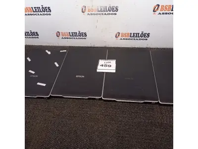 LOTE 459 - 04 SCANNER’S MARCA EPSON. (NO ESTADO) ATENÇÃO! FAZER A VISITAÇÃO ANTES DE ARREMATAR, NÃO SABEMOS SE FUNCIONA. LEILÃO NÃO TEM GARANTIA E NEM DEVOLUÇÃO, SUJEITO A POSSÍVEIS AVARIAS VISÍVEIS/OCULTAS E/OU AUSÊNCIA DE COMPONENTES.