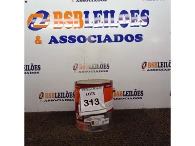 LOTE 313 - 01 LATA DE TINTA ESMALTE PARA MADEIRAS E METAIS INTERIOR\EXTERIOR 3,6L BRIL COLORADO MARCA SUVINIL. (NOVO) (NO ESTADO) ATENÇÃO! FAZER A VISITAÇÃO ANTES DE ARREMATAR, NÃO SABEMOS SE FUNCIONA. LEILÃO NÃO TEM GARANTIA E NEM DEVOLUÇÃO, SUJEITO A POSSÍVEIS AVARIAS VISÍVEIS/OCULTAS E/OU AUSÊNCIA DE COMPONENTES.
