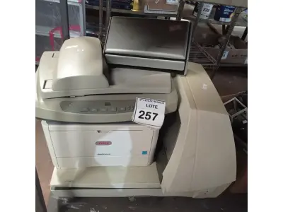LOTE 257 - 01 LOTE COM 04 SCANNER’S DIVERSAS E 01 IMPRESSORA OKI. (NO ESTADO) ATENÇÃO! FAZER A VISITAÇÃO ANTES DE ARREMATAR, NÃO SABEMOS SE FUNCIONA. LEILÃO NÃO TEM GARANTIA E NEM DEVOLUÇÃO, SUJEITO A POSSÍVEIS AVARIAS VISÍVEIS/OCULTAS E/OU AUSÊNCIA DE COMPONENTES.