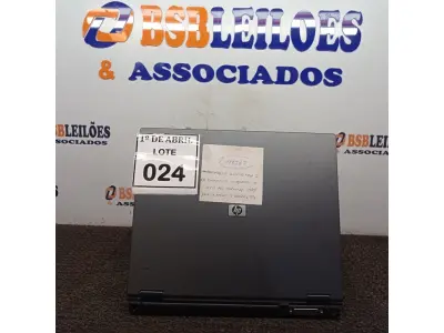 LOTE 024 - 01 NOTEBOOK HP. (NO ESTADO) ATENÇÃO! FAZER A VISITAÇÃO ANTES DE ARREMATAR, NÃO SABEMOS SE FUNCIONA. LEILÃO NÃO TEM GARANTIA E NEM DEVOLUÇÃO, SUJEITO A POSSÍVEIS AVARIAS VISÍVEIS/OCULTAS E/OU AUSÊNCIA DE COMPONENTES.
