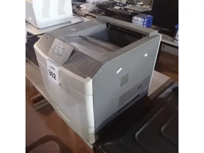 LOTE 302 - 01 IMPRESSORA LEXMARK T654DN.  (NO ESTADO) ATENÇÃO! FAZER A VISITAÇÃO ANTES DE ARREMATAR, NÃO SABEMOS SE FUNCIONA. LEILÃO NÃO TEM GARANTIA E NEM DEVOLUÇÃO, SUJEITO A POSSÍVEIS AVARIAS VISÍVEIS/OCULTAS E/OU AUSÊNCIA DE COMPONENTES.