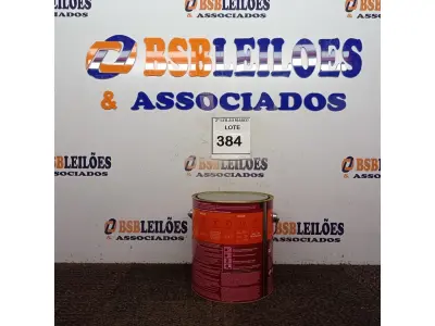 LOTE 384 - 01 LATA DE TINTA MARCA SUVINIL ESMALTE BRILHANTE NA COR VERMELHO 3.6L.(NO ESTADO) ATENÇÃO! FAZER A VISITAÇÃO ANTES DE ARREMATAR, NÃO SABEMOS SE FUNCIONA. LEILÃO NÃO TEM GARANTIA E NEM DEVOLUÇÃO, SUJEITO A POSSÍVEIS AVARIAS VISÍVEIS/OCULTAS E/OU AUSÊNCIA DE COMPONENTES.